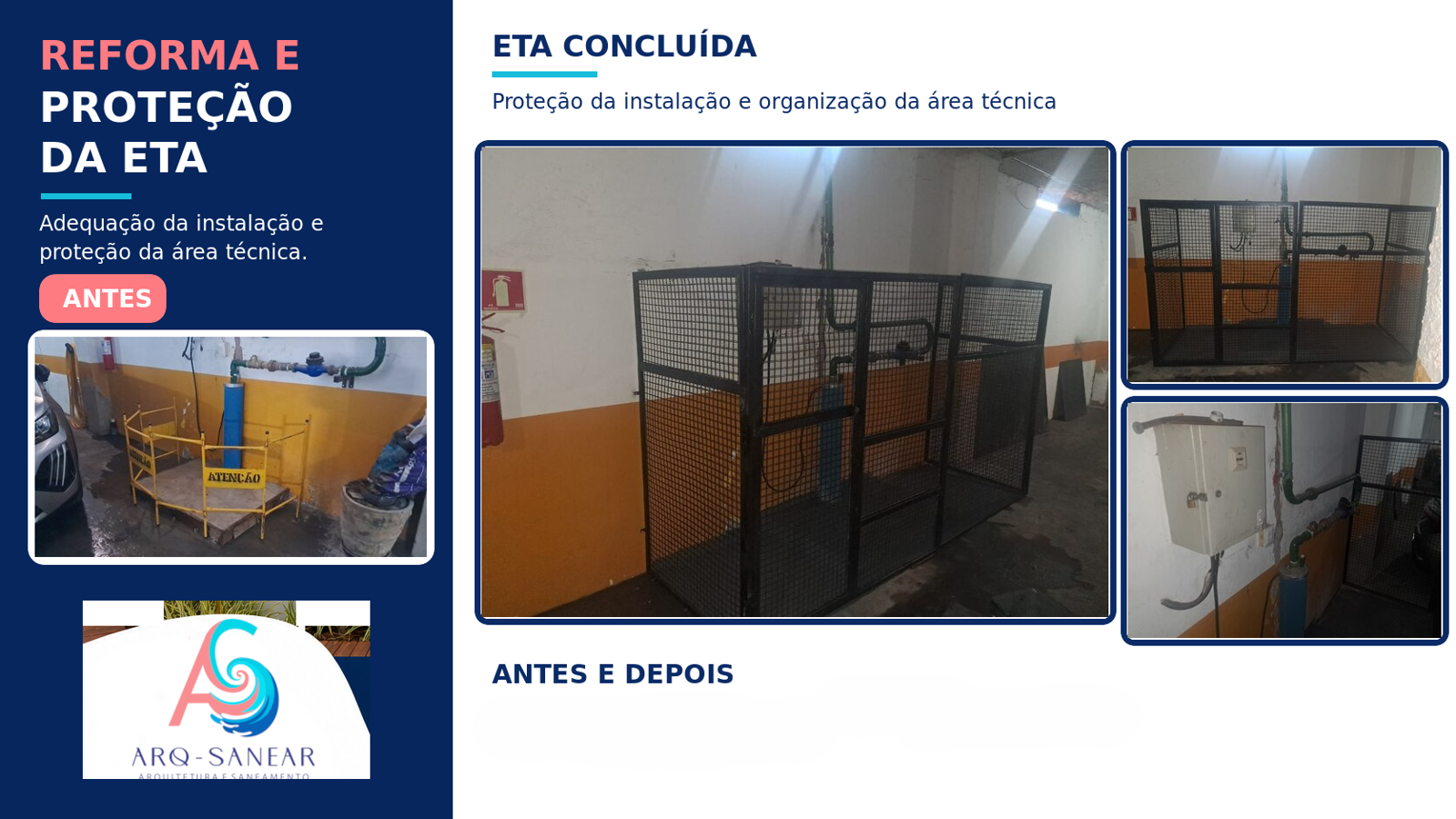 Construção e Proteção de ETA