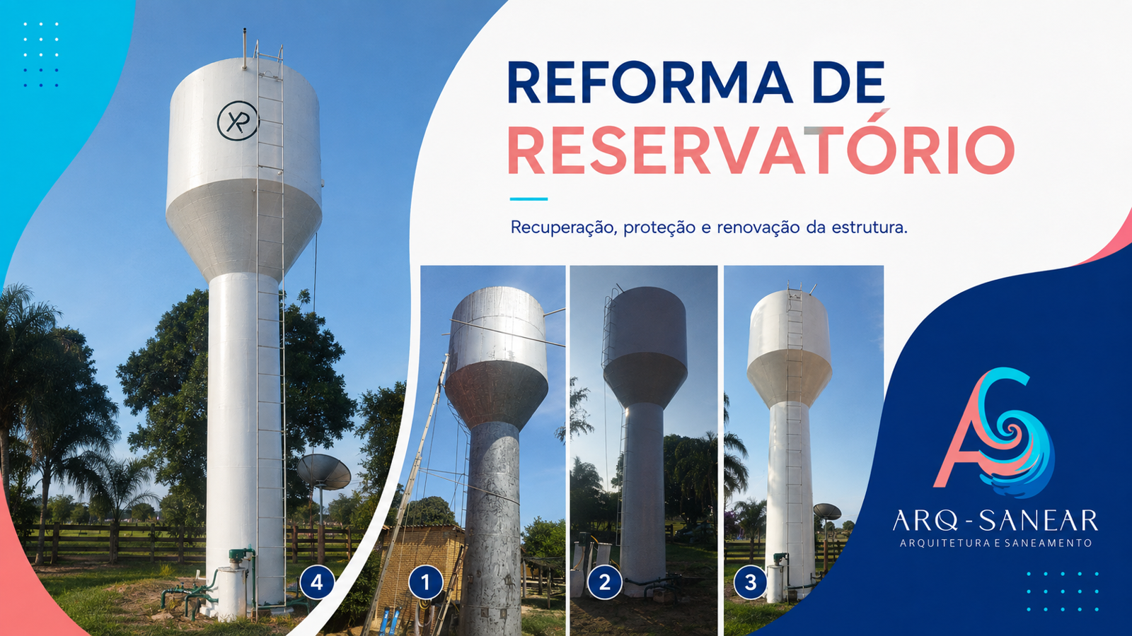 Reforma de reservatório