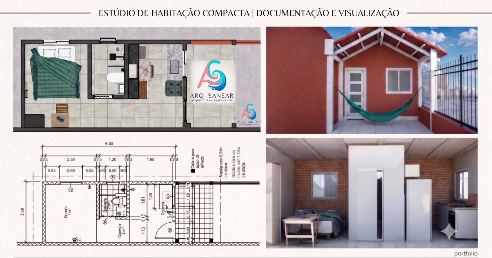 Moradia compacta Loft